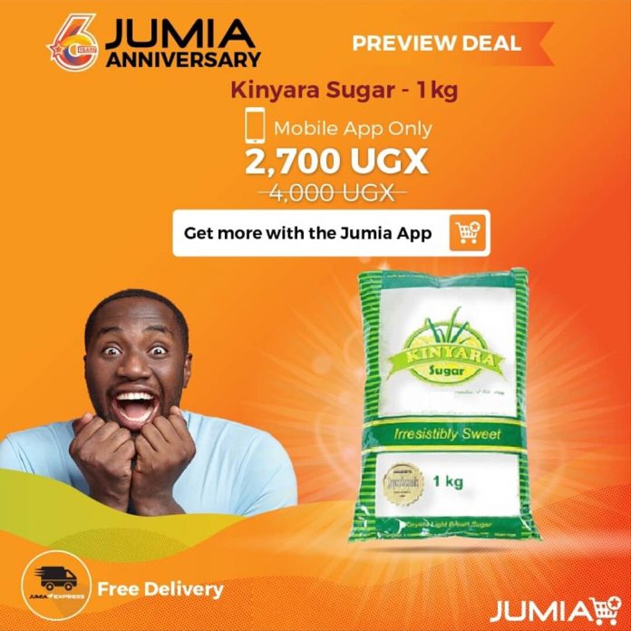 jumia anniversary sugar