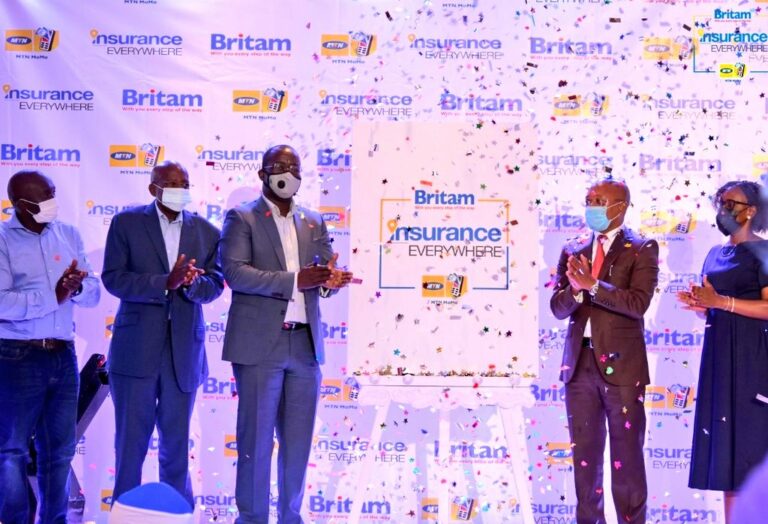 Britam Insurance & MTN Mobile Money Uganda Launch Insurance Everywhere