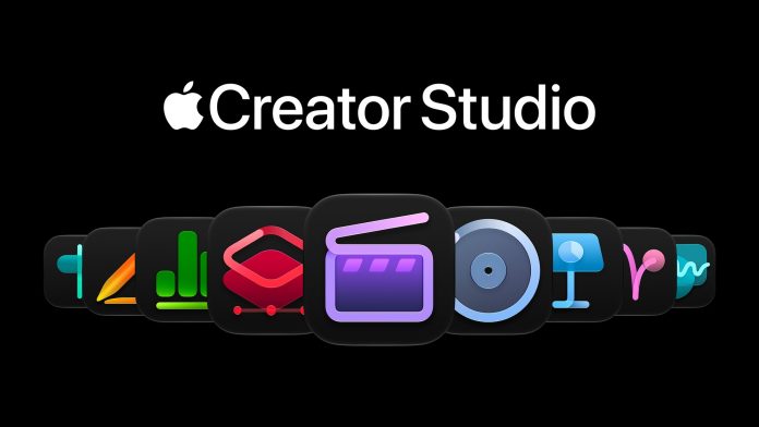 Apple Creator Studio logo and artwork.